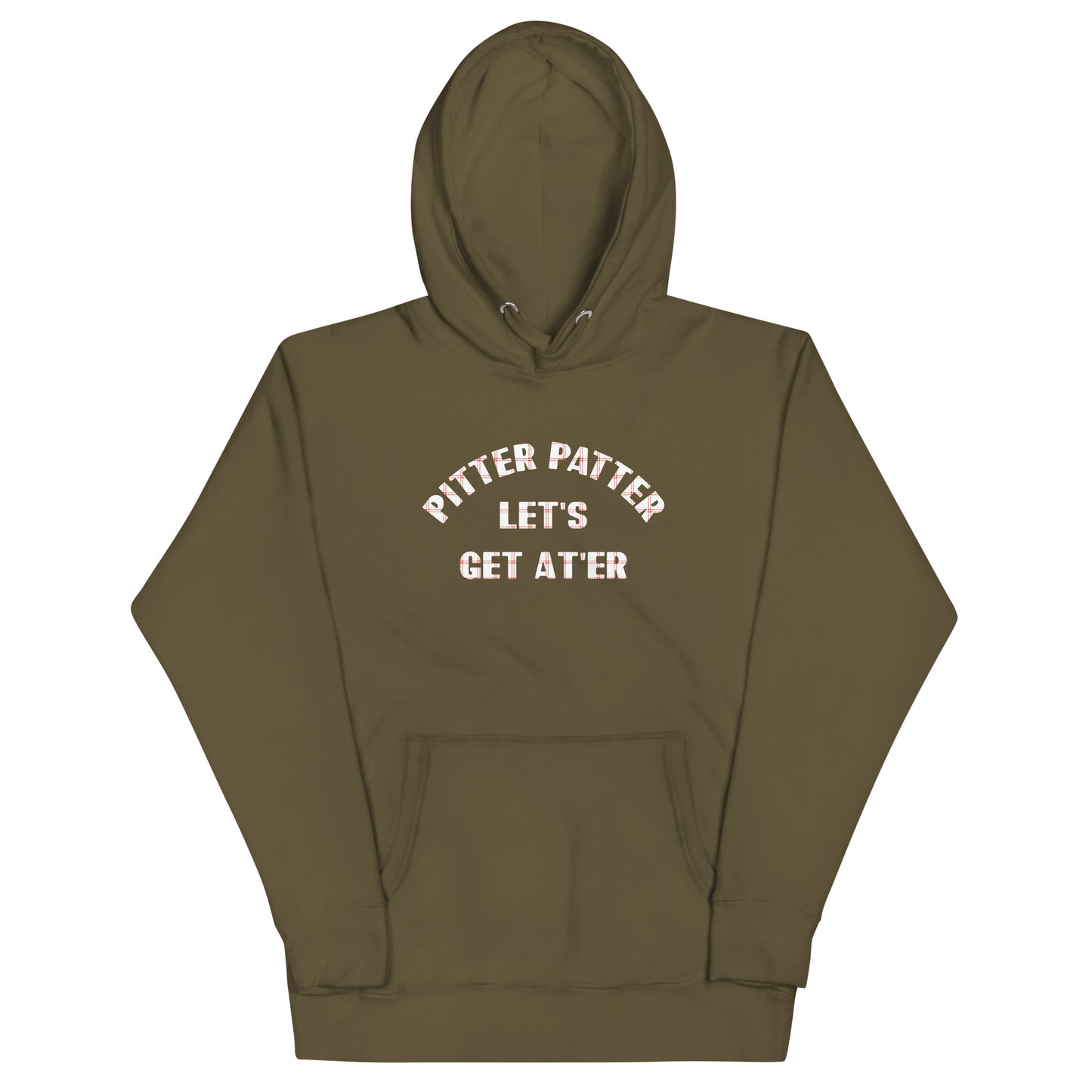 Pitter Patter Let's Get At'er Unisex Hoodie