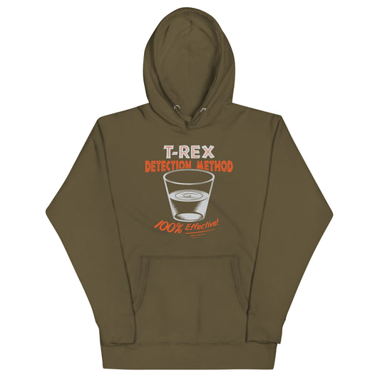 T-Rex Detection Method Unisex Hoodie