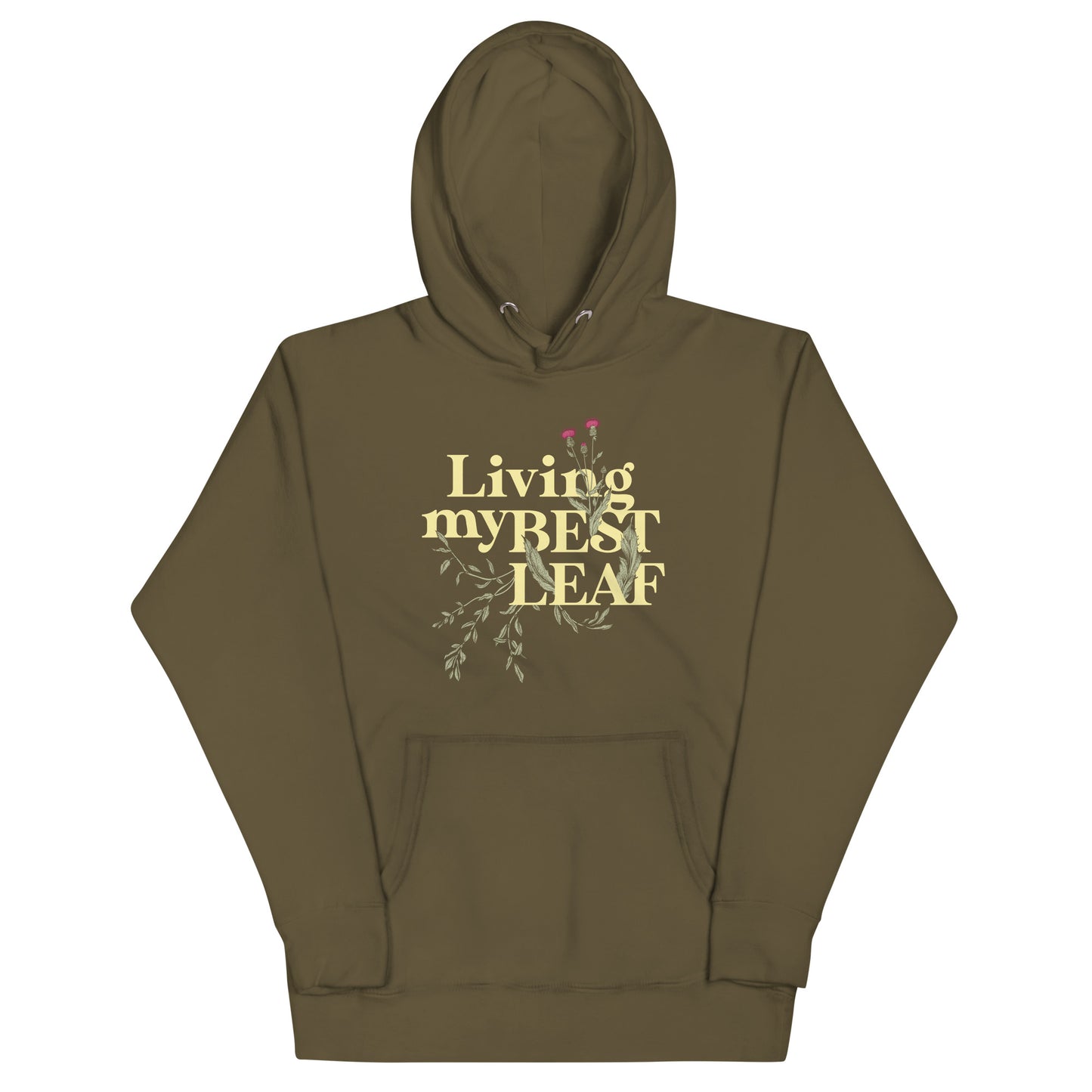 Living My Best Leaf Unisex Hoodie
