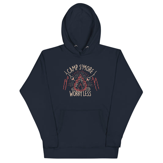 Camp S'more Worry Less Unisex Hoodie