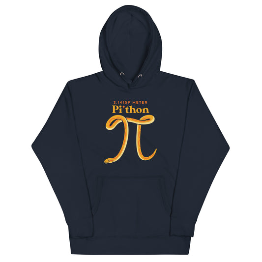 Pi-thon Unisex Hoodie