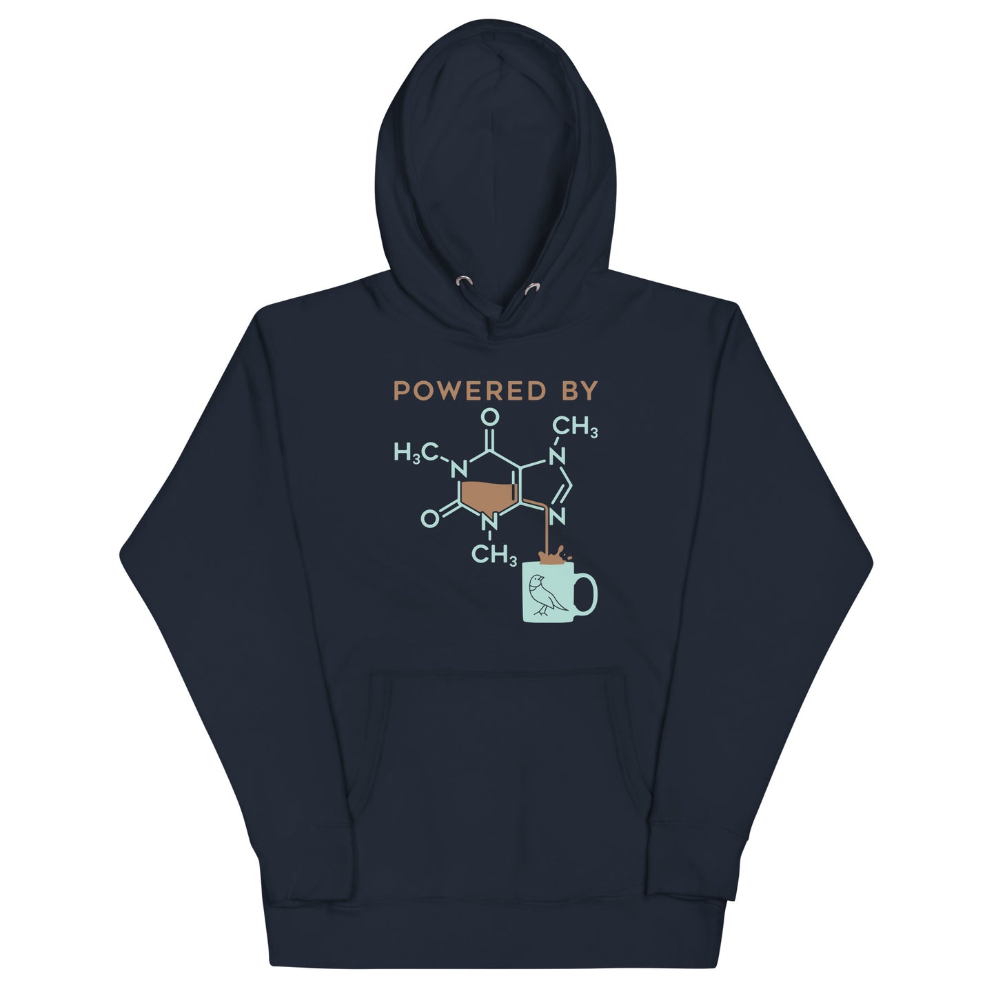 Powered By Caffeine Unisex Hoodie