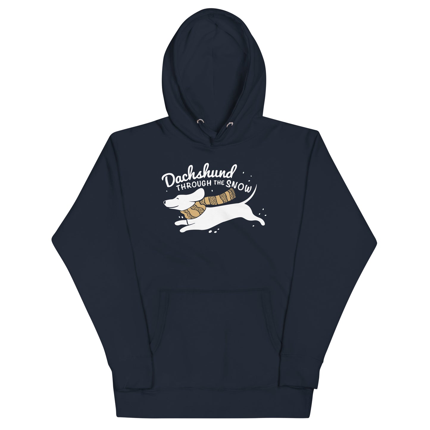 Dachshund Through The Snow Unisex Hoodie