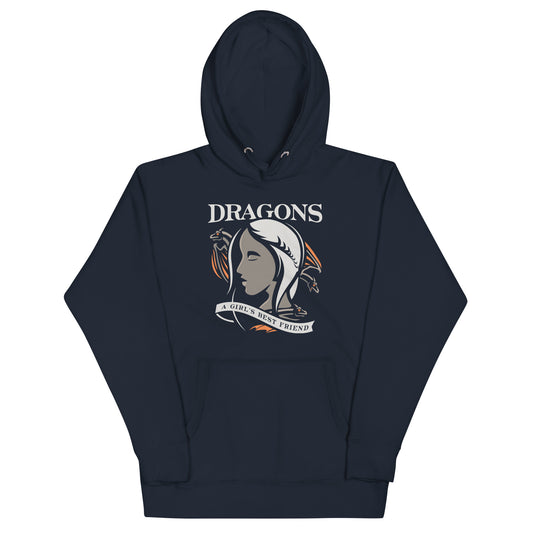 Dragons Are A Girl's Best Friend Unisex Hoodie
