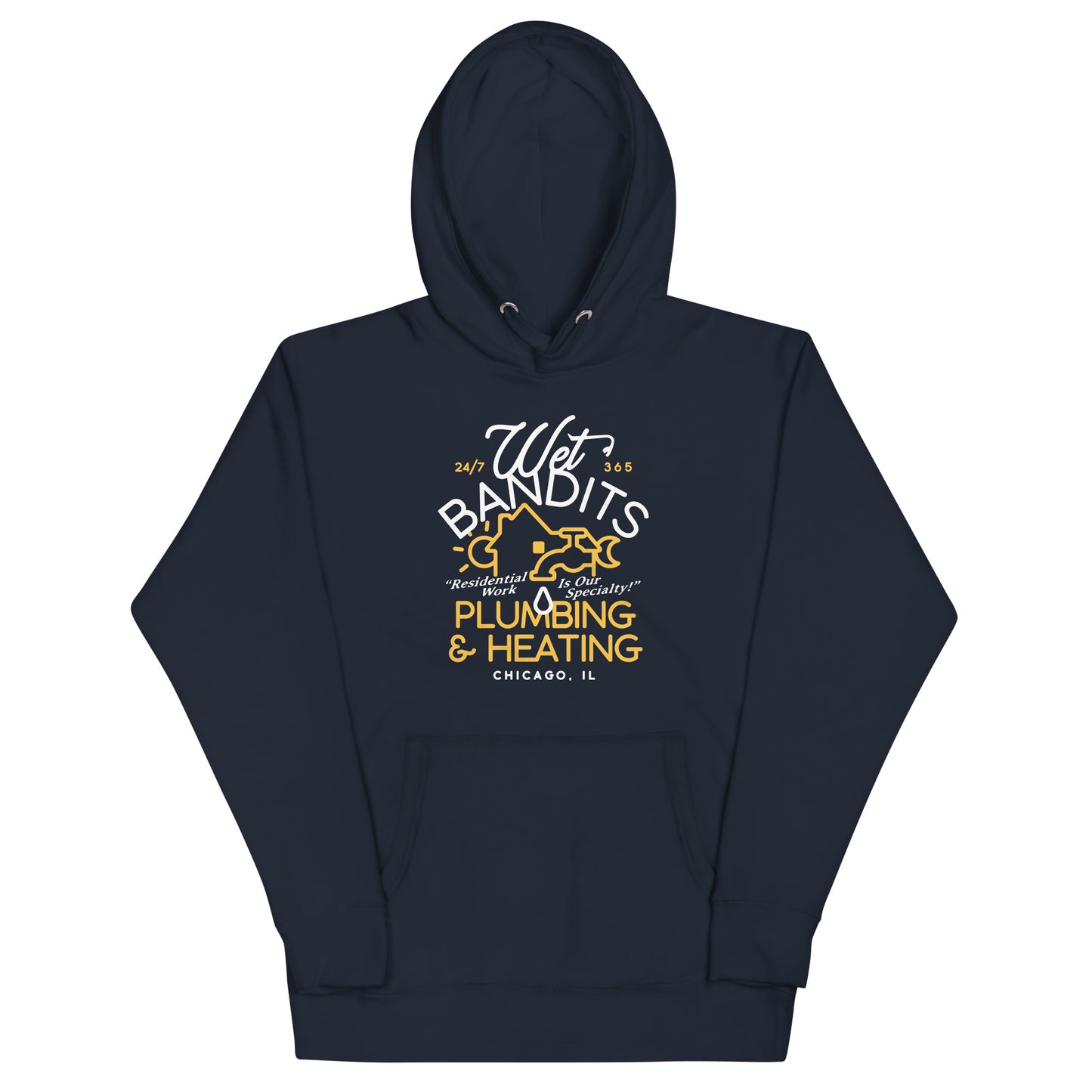 Wet Bandits Plumbing & Heating Unisex Hoodie