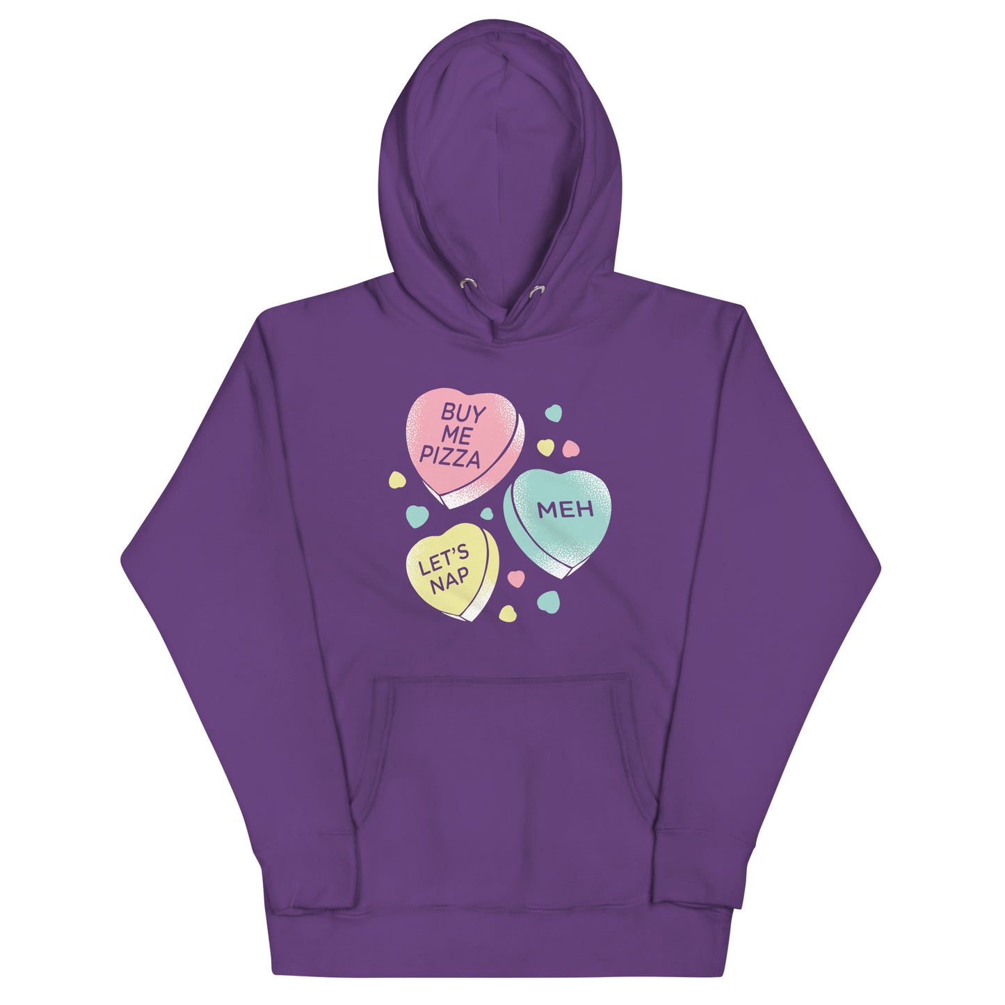 Candy Hearts Unisex Hoodie
