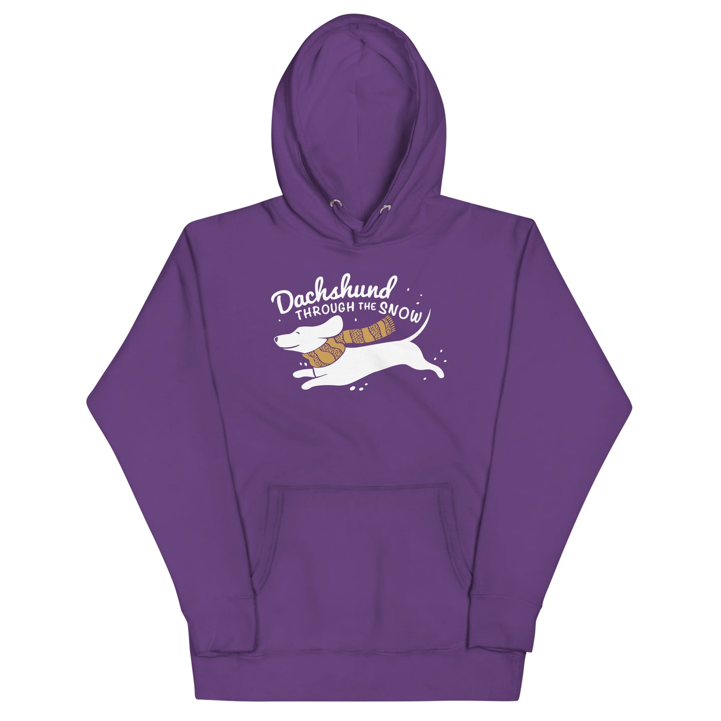 Dachshund Through The Snow Unisex Hoodie