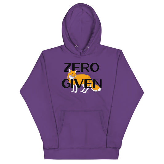 Zero Fox Given Unisex Hoodie