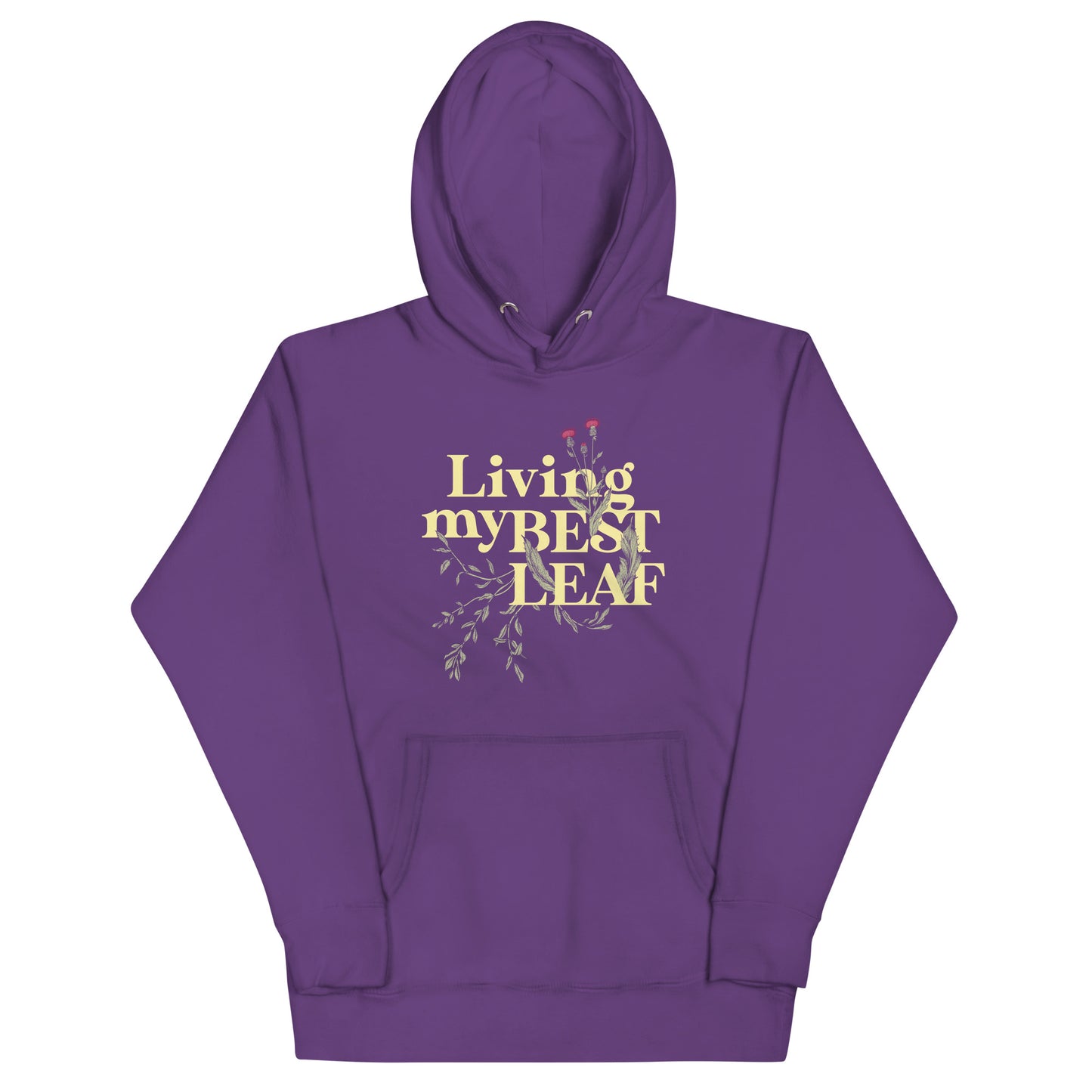 Living My Best Leaf Unisex Hoodie