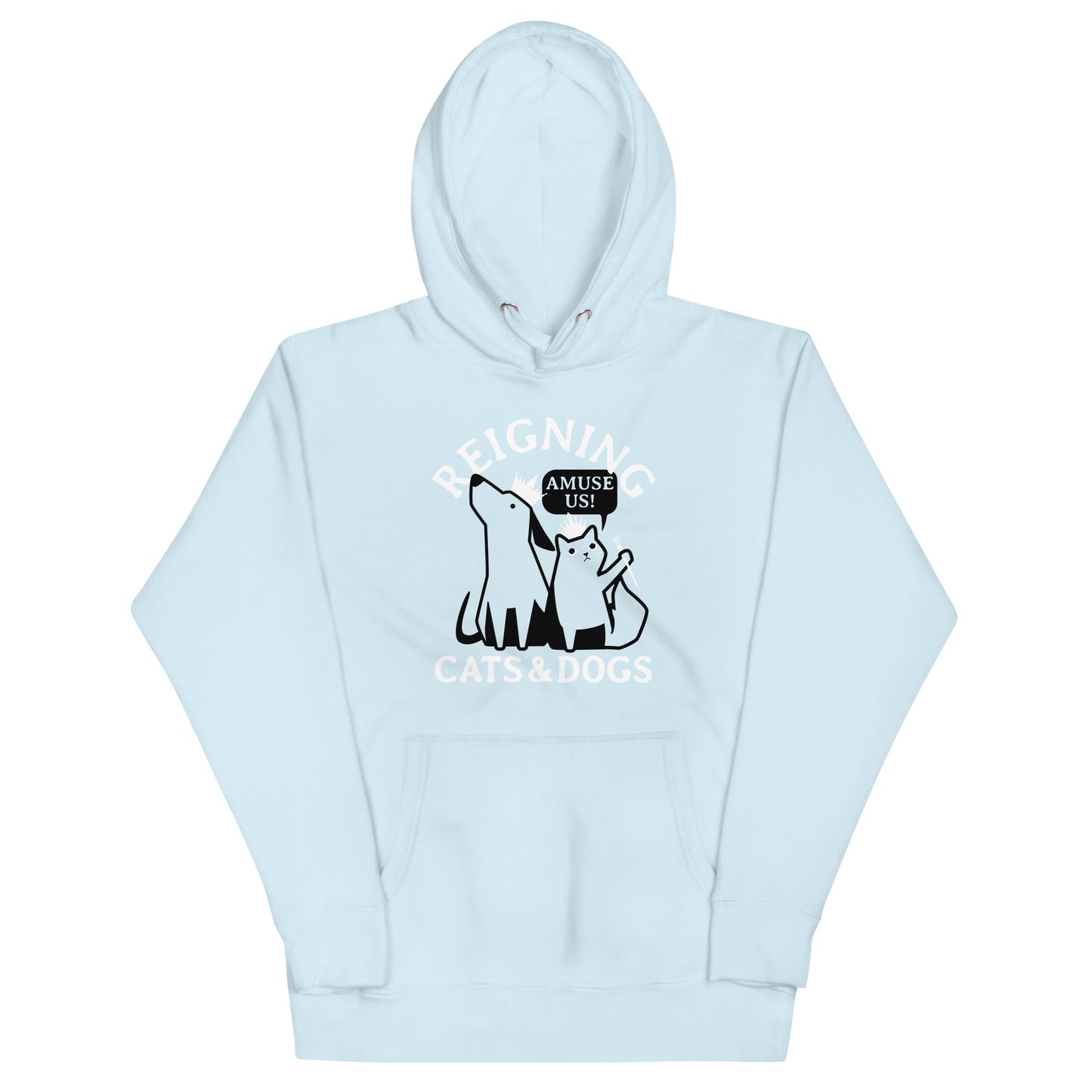 Reigning Cats And Dogs Unisex Hoodie