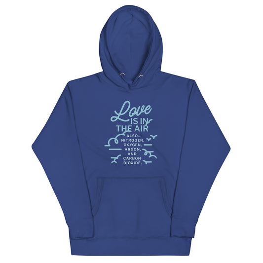 Love Is In The Air Unisex Hoodie