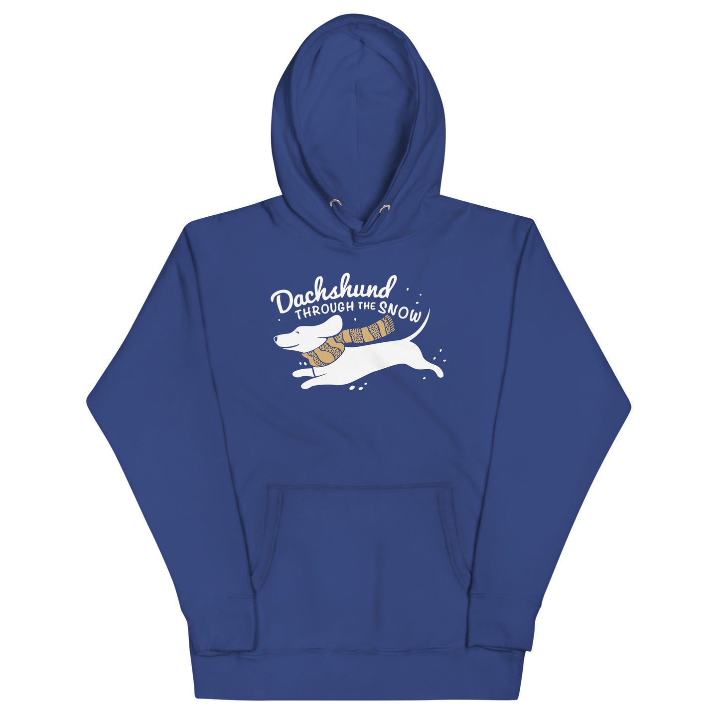 Dachshund Through The Snow Unisex Hoodie