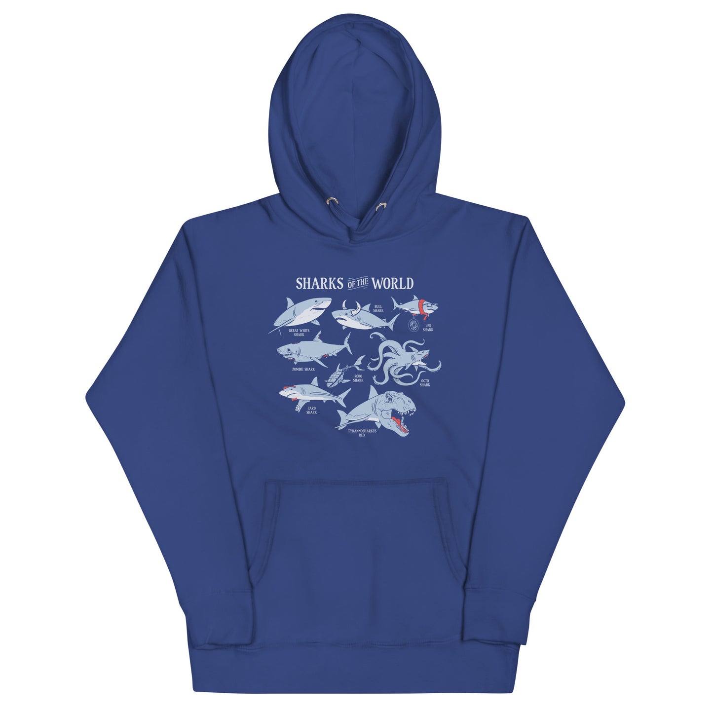 Sharks Of The World Unisex Hoodie