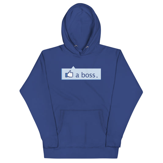 Like A Boss Thumbs Up Unisex Hoodie