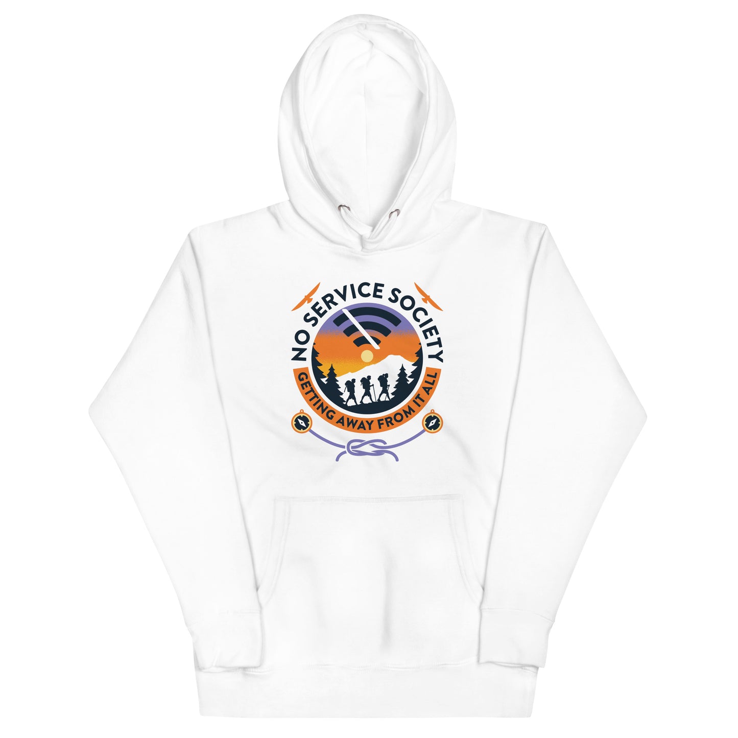 No Service Society Unisex Hoodie