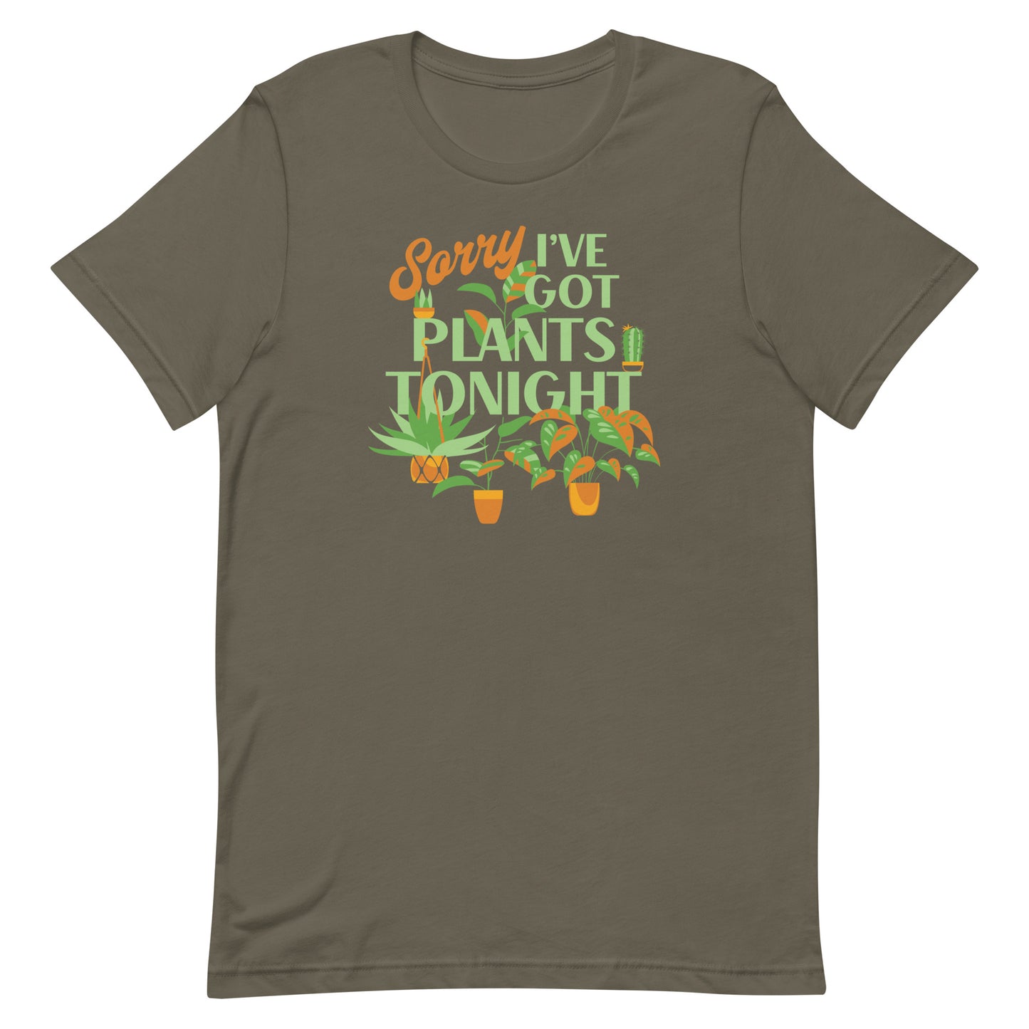 Sorry I've Got Plants Tonight Men's Signature Tee