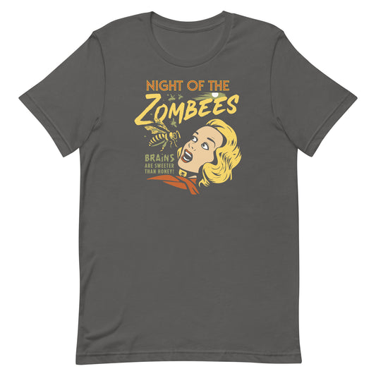 Night Of The Zombees Men's Signature Tee