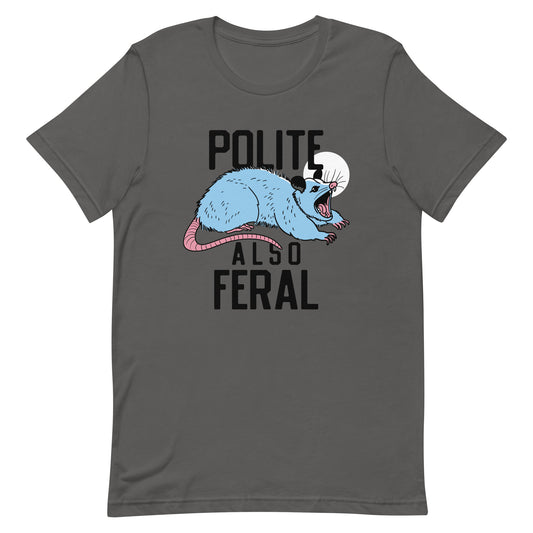 Polite Also Feral Men's Signature Tee