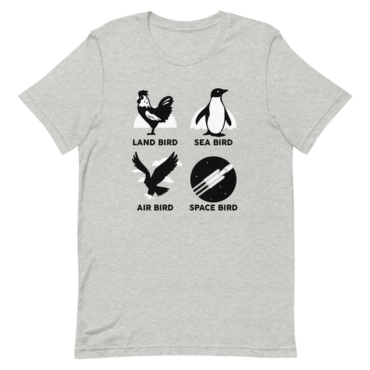 Types Of Birds Men's Signature Tee