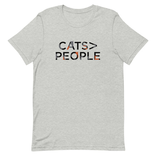 Cats>People Men's Signature Tee