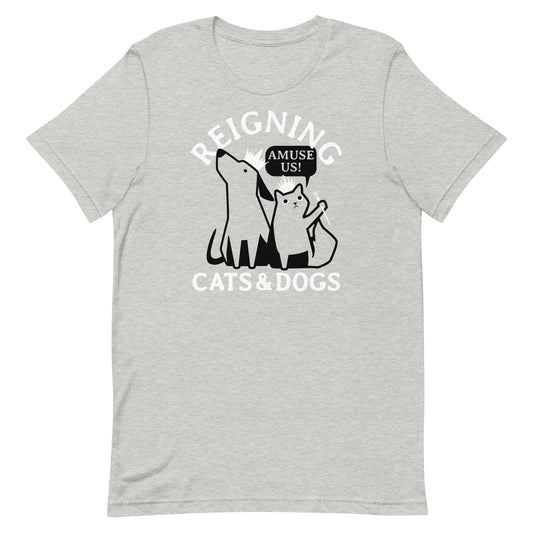 Reigning Cats And Dogs Men's Signature Tee