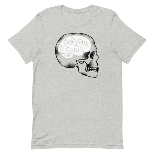 Cats On The Brain Men's Signature Tee
