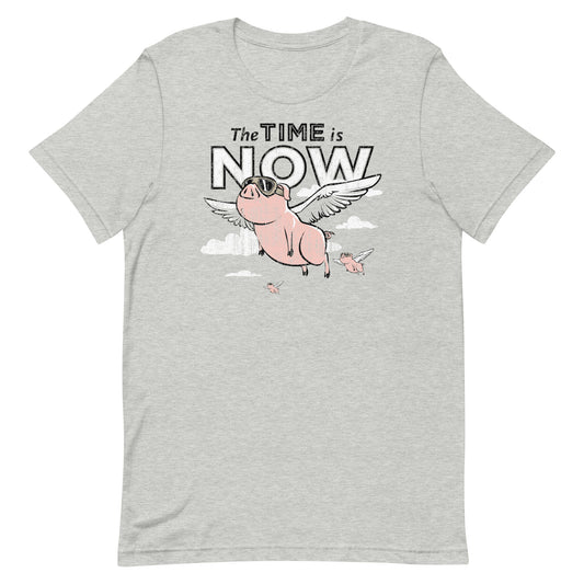 The Time Is Now Men's Signature Tee