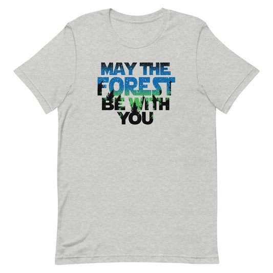 May The Forest Be With You Men's Signature Tee