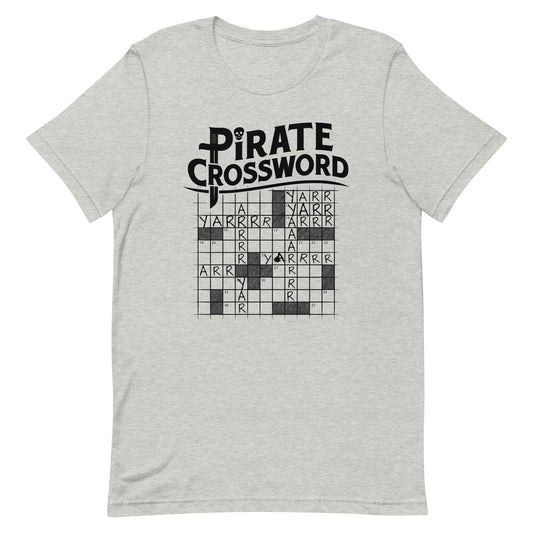 Pirate Crossword Men's Signature Tee