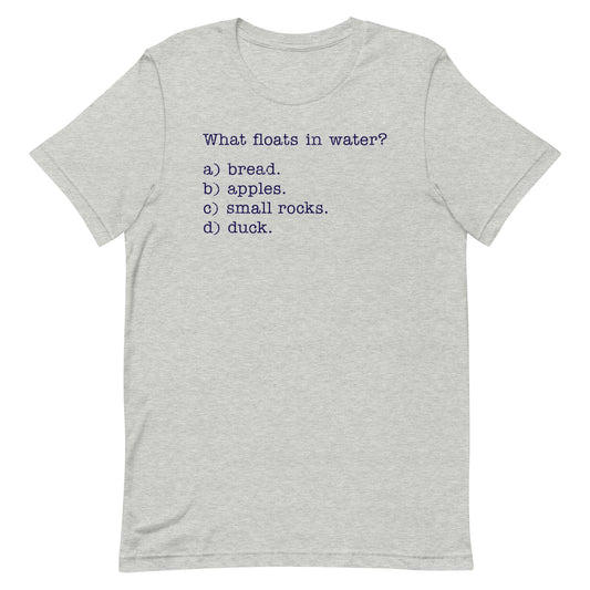 What Floats In Water? Men's Signature Tee