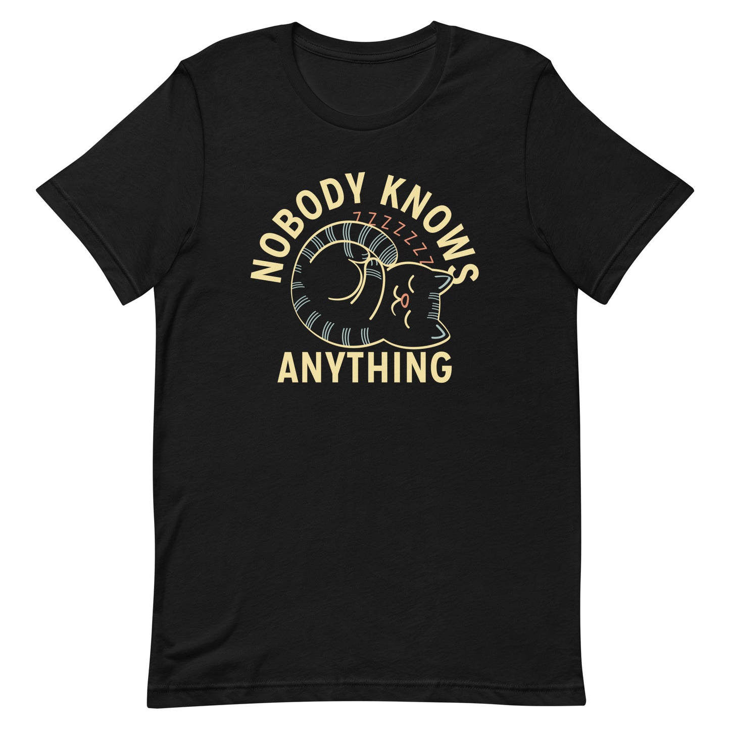 Nobody Knows Anything Men's Signature Tee