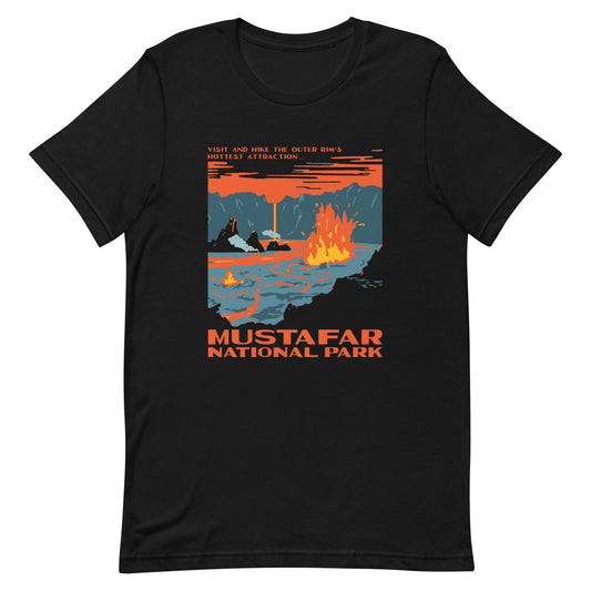 Mustafar National Park Men's Signature Tee