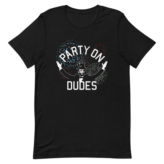 Party On Dudes Men's Signature Tee