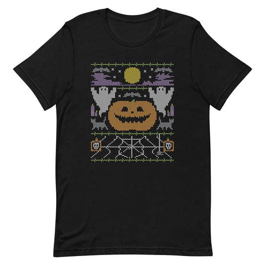 Ugly Halloween Sweater Men's Signature Tee