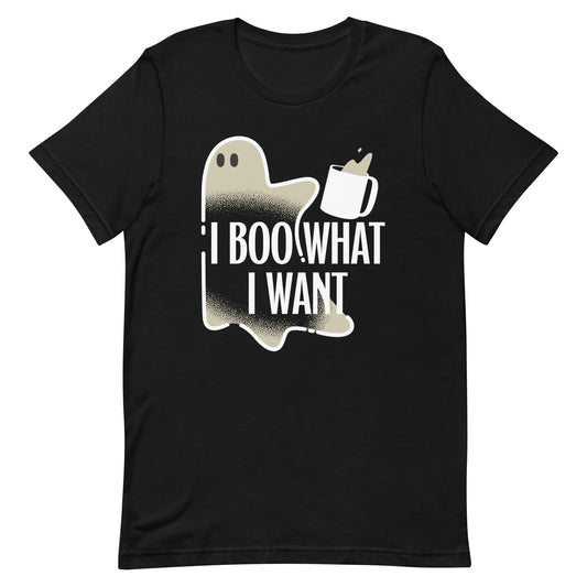 I Boo What I Want Men's Signature Tee