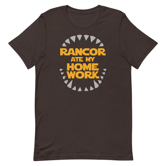 Rancor Ate My Homework Men's Signature Tee