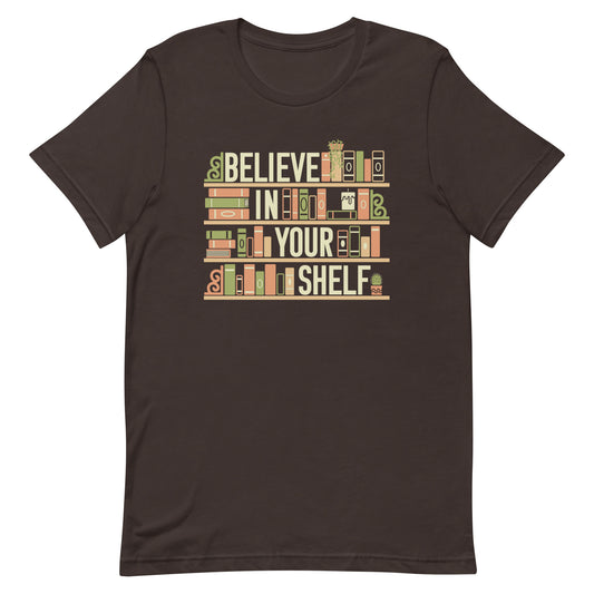 Believe In Your Shelf Men's Signature Tee