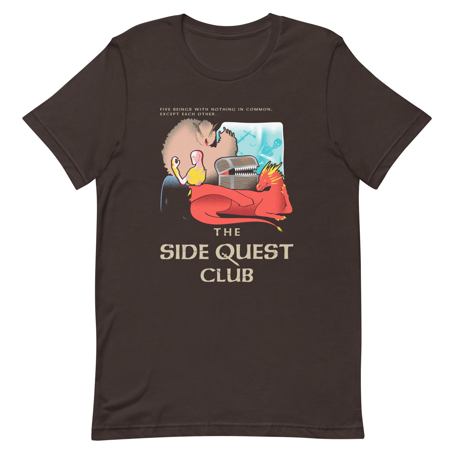 The Side Quest Club Men's Signature Tee