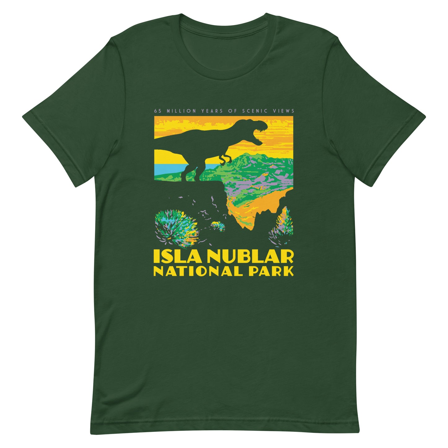 Isla Nublar National Park Men's Signature Tee