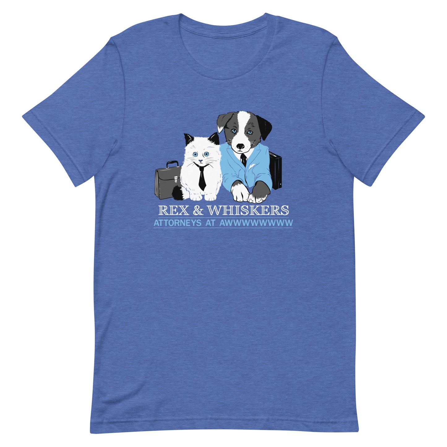 Rex and Whiskers Attorneys Men's Signature Tee