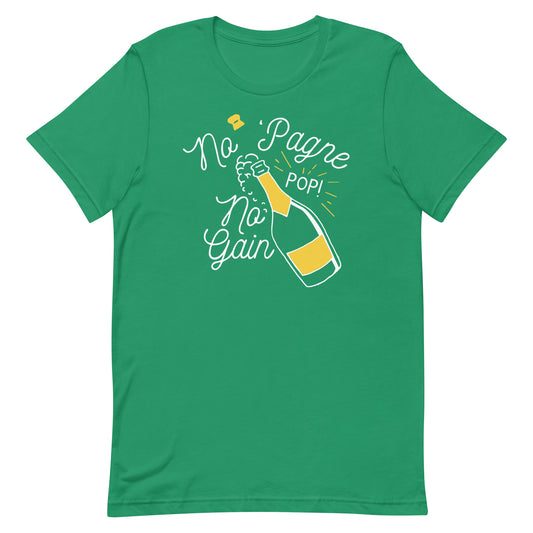 No 'Pagne No Gain Men's Signature Tee
