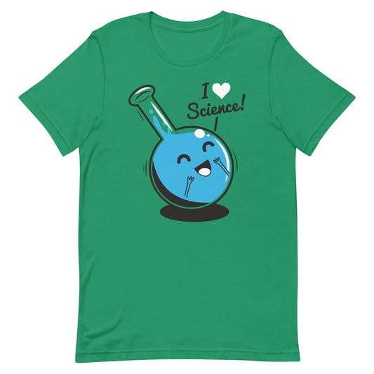 I Heart Science Men's Signature Tee