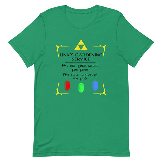 Link's Gardening Service Men's Signature Tee
