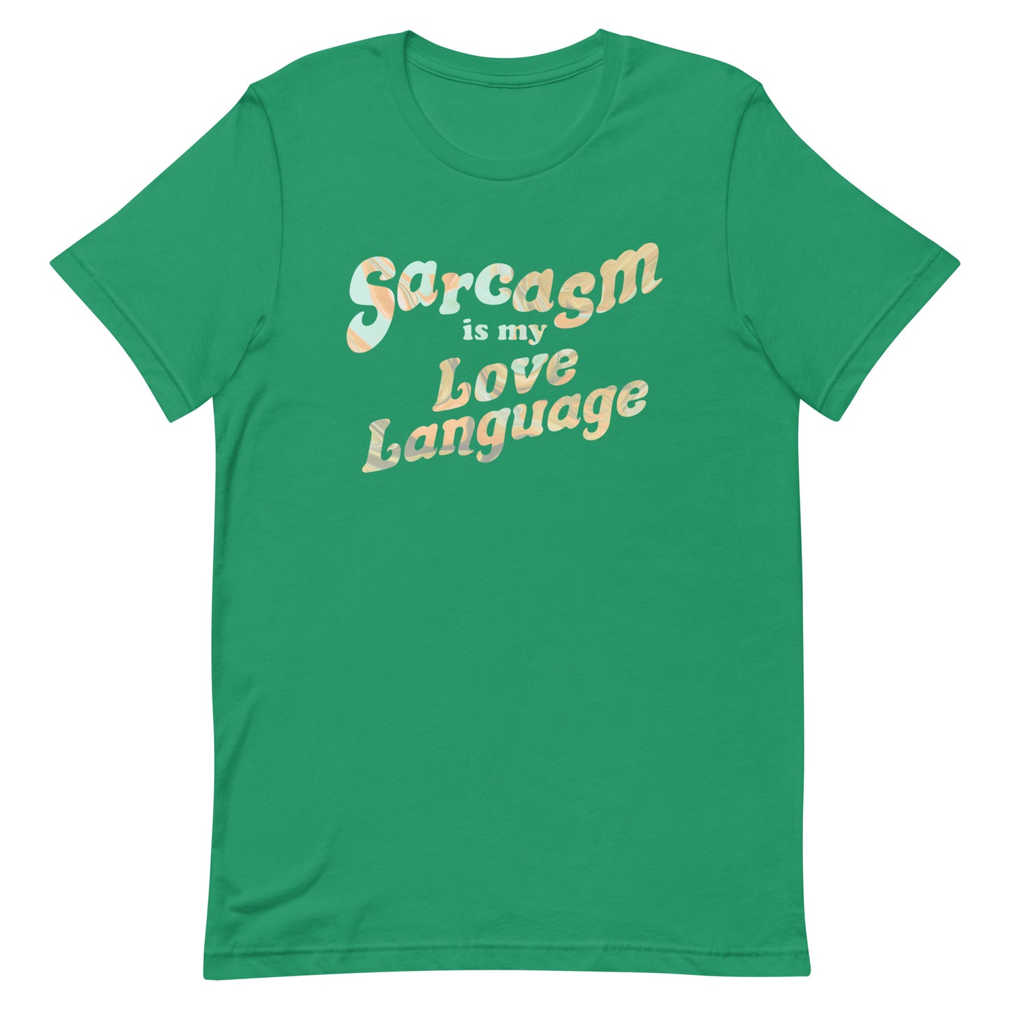 Sarcasm Is My Love Language Men's Signature Tee