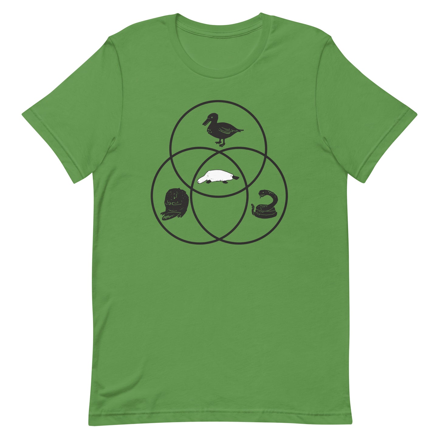Platypus Venn Diagram Men's Signature Tee