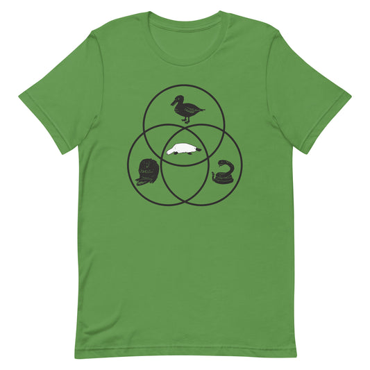Platypus Venn Diagram Men's Signature Tee