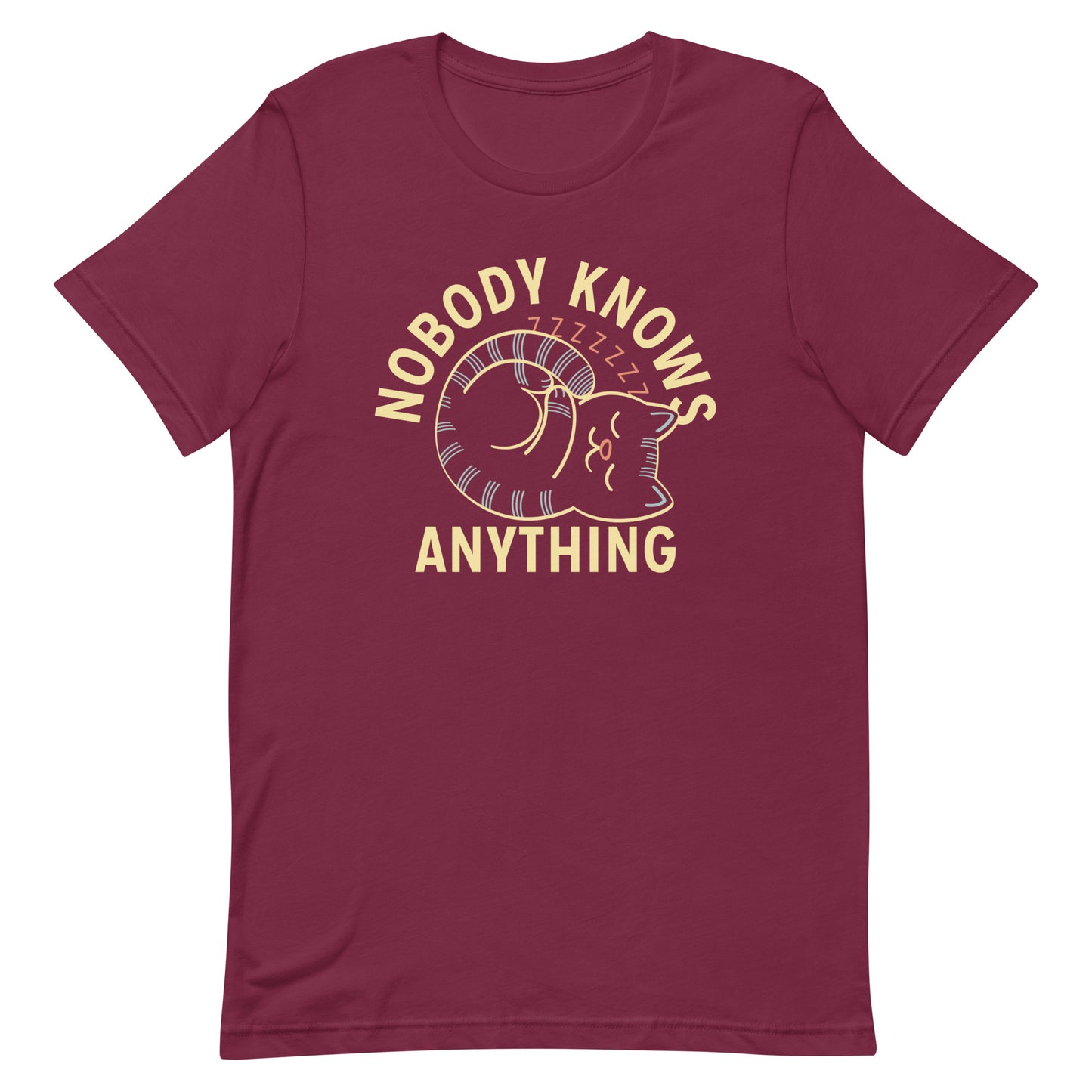 Nobody Knows Anything Men's Signature Tee