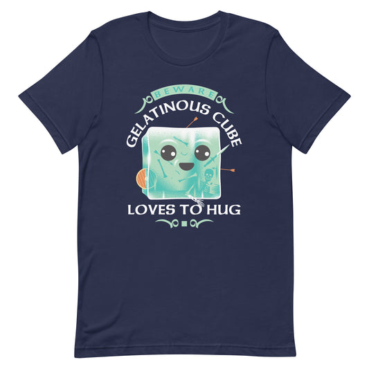 Gelatinous Cube Loves To Hug Men's Signature Tee