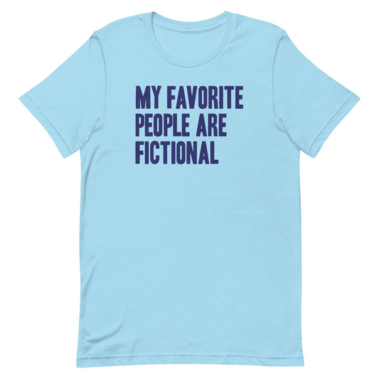 My Favorite People Are Fictional Men's Signature Tee