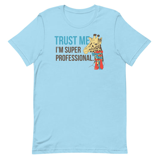Trust Me I'm Super Professional Men's Signature Tee